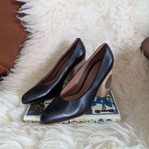 MARNI Black Leather Heels